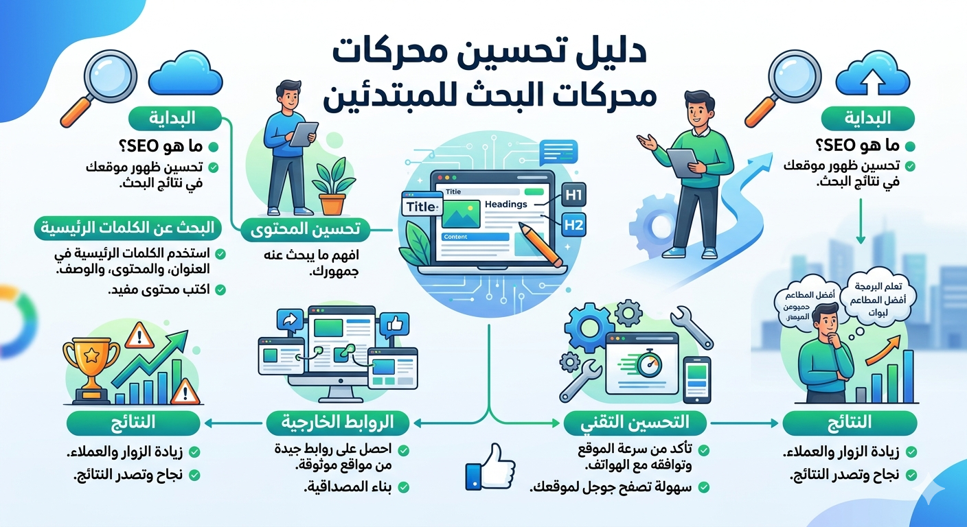 شرح seo للمبتدئين